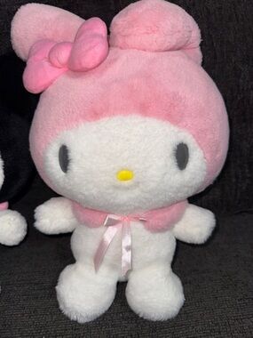Sanrio Smiles My Melody Plush 2022 Standard Plushie Stuffed Animal Pink 15”